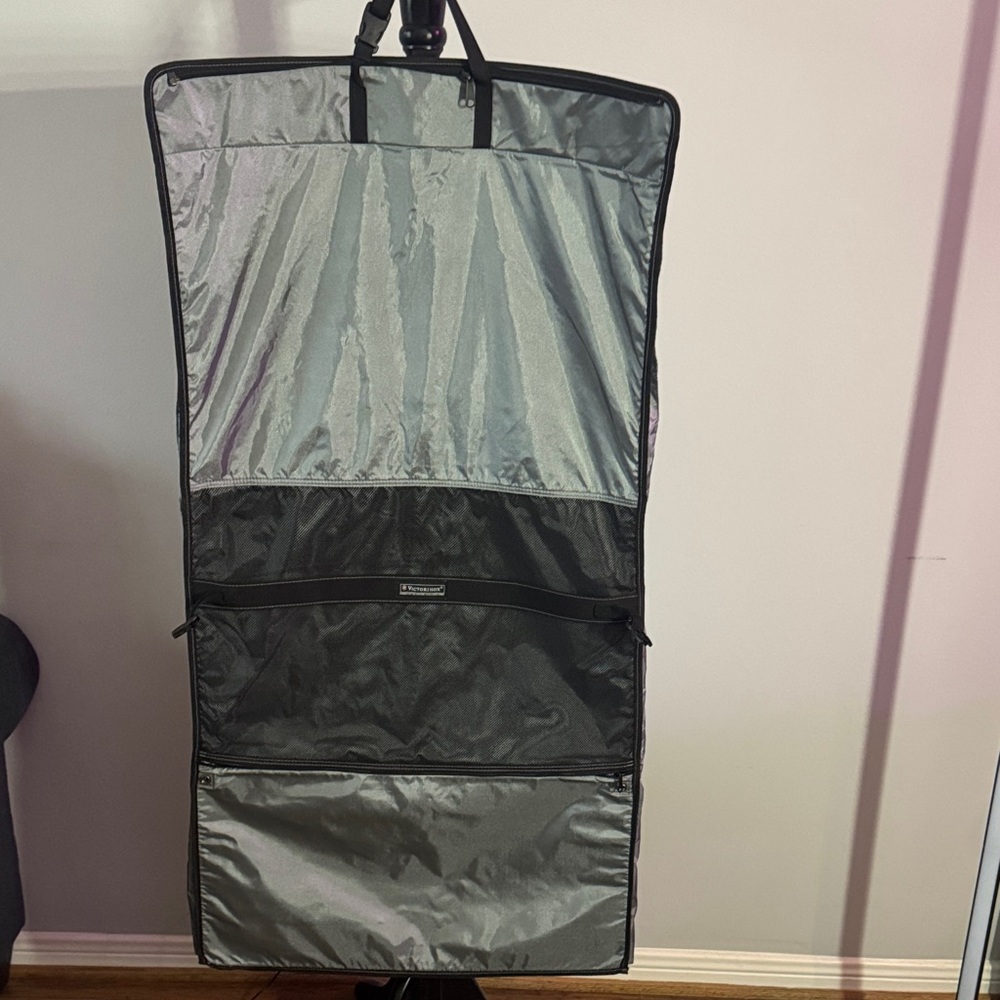 Victorinox Black and Gray Garment Bag